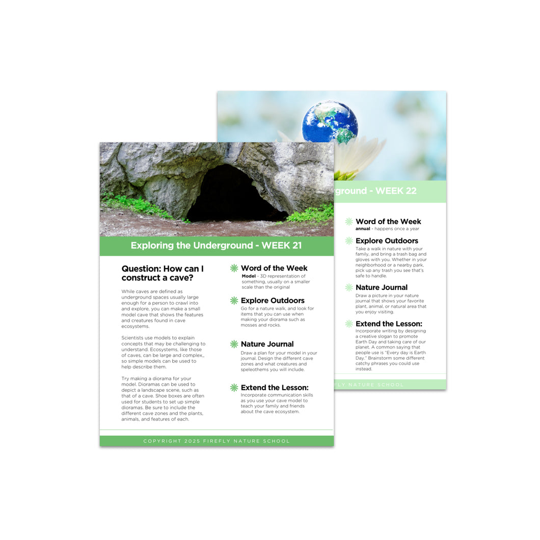 Nature Study Guide Weeks 21 & 22