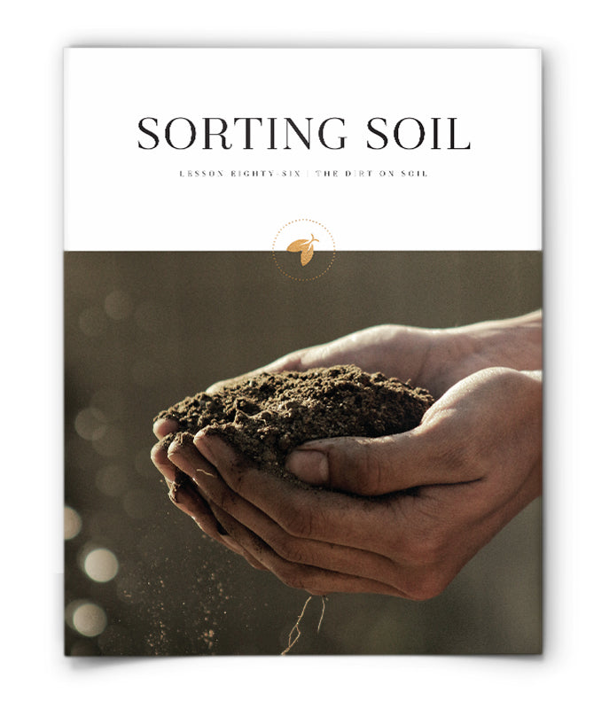 Sorting Soil
